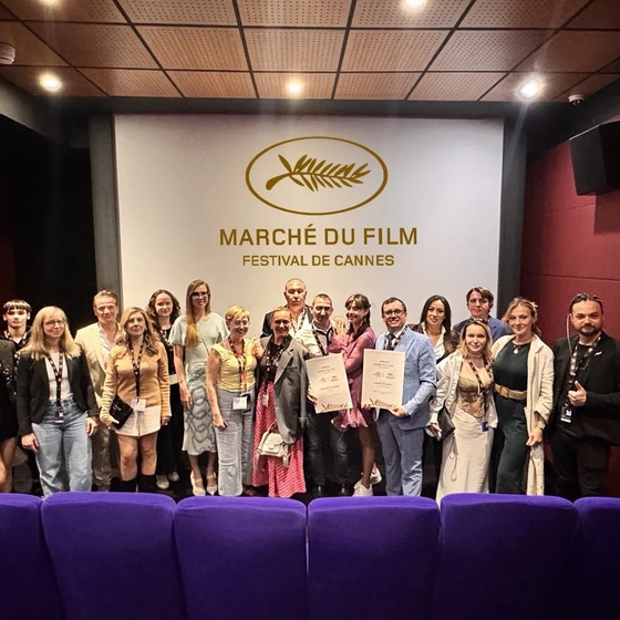 Делегация кинофестиваля Антарес в Каннах Андрей Африн