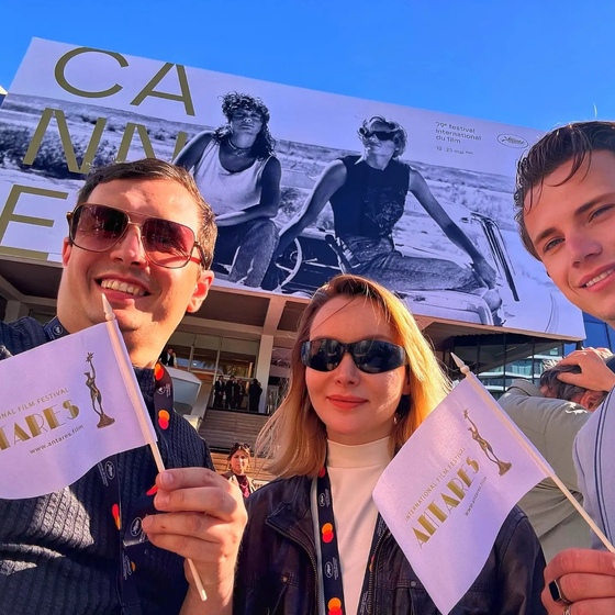 Делегация кинофестиваля Антарес в Каннах Андрей Африн